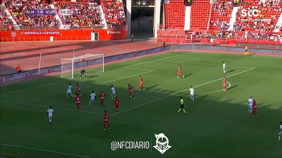 Craque luso faturou diante do Almería