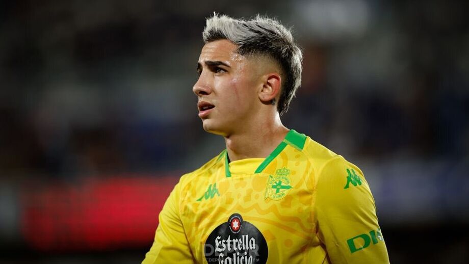 Yeremay Hernández, jogador do Deportivo, referenciado pelo Sporting