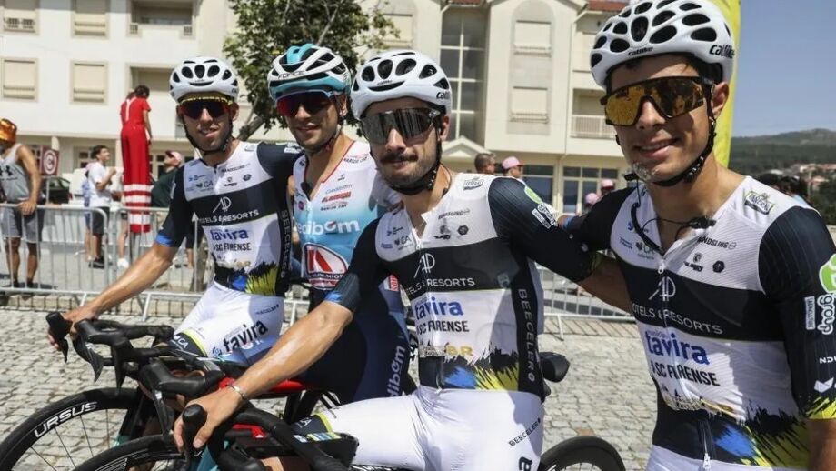 Hugo Nunes treina com Diogo Barbosa, Diogo Pinto e Francisco Campos, da AP Hotels&Resorts-Tavira-Farense