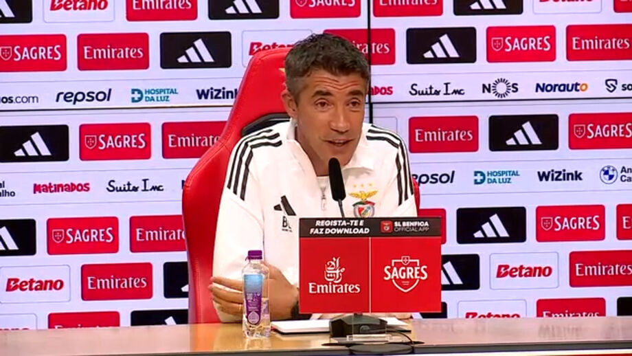 Treinador do Benfica na antevisão ao jogo com o Nice