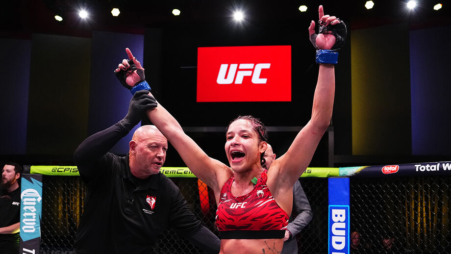 Luso brasileira Jacqueline Cavalcanti é um dos nomes em ascensão no UFC