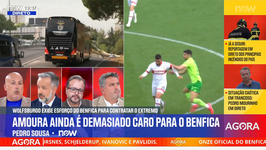 Subdiretor de Record considera que valor pedido pelo Wolfsburgo ao Benfica é "uma loucura"