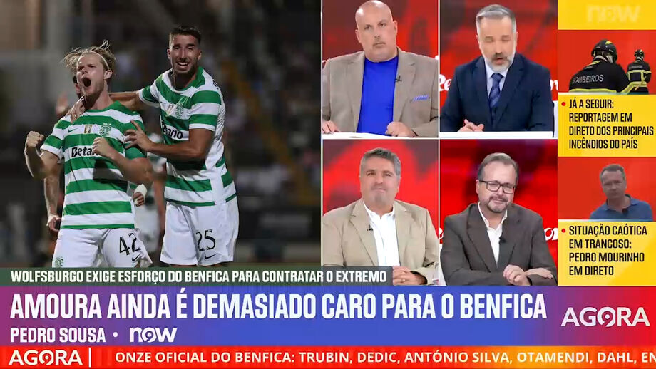 Vítor Pinto, subdiretor de Record, sobre o interesse da Juventus no capitão do Sporting