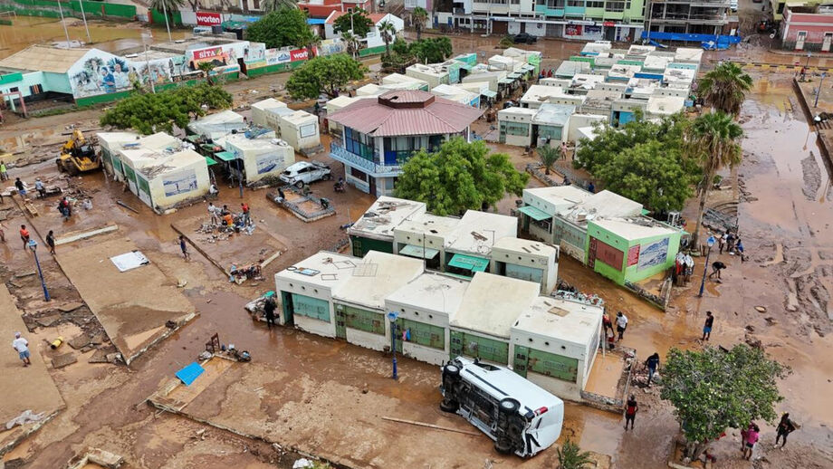 Inundações em Cabo Verde após temporal
