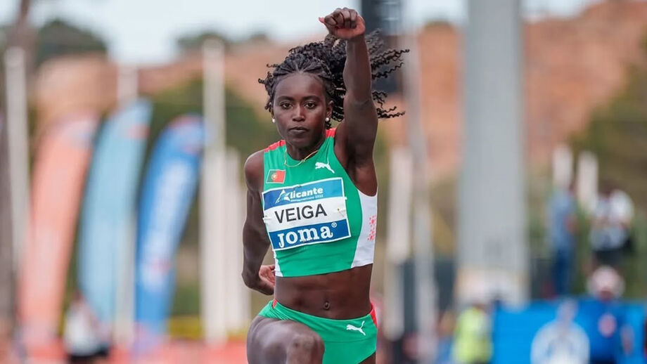 Evelise Veiga conquista medalha de bronze no salto em comprimento do meeting de Guadalajara