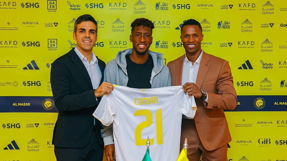 Kingsley Coman reforça o Al Nassr, de Jorge Jesus, por 35 milhões