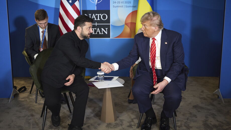 Zelensky com Trump