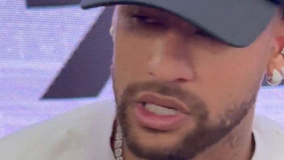 Avançado santista muito agastado