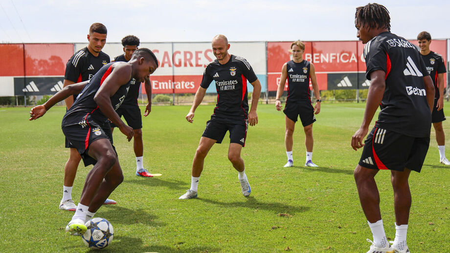 Benfica treina esta sexta-feira no Seixal