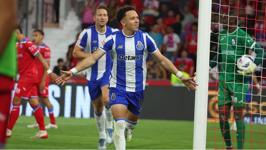 Depois do golo frente ao V. Guimarães, Pepê voltou a sorrir em Barcelos