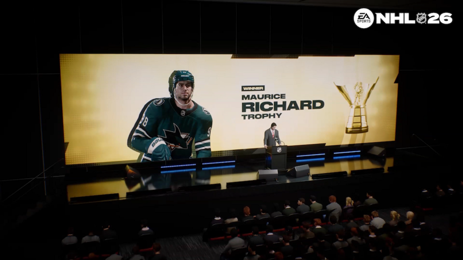 NHL 26 destaca Macklin Celebrini no modo Be A Pro e o troféu Maurice Richard