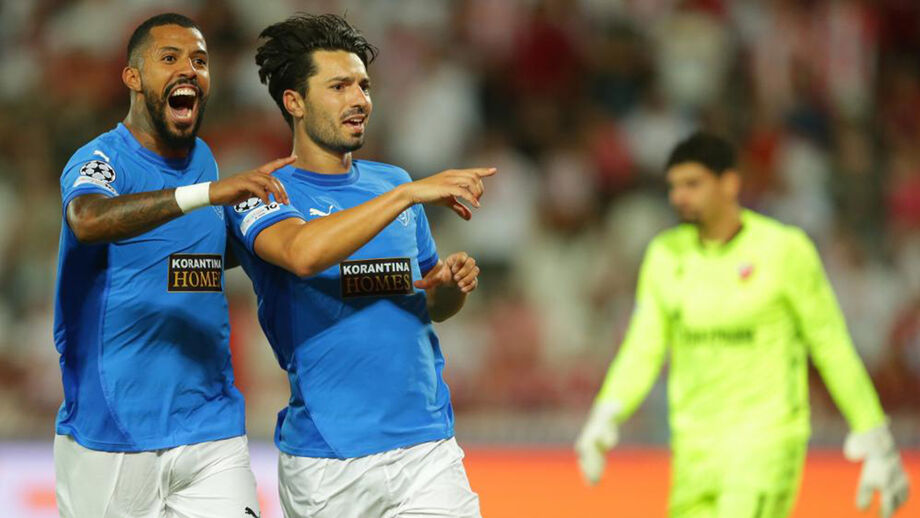 Pepê faturou no triunfo do Pafos sobre Estrela Vermelha na Liga dos Campeões