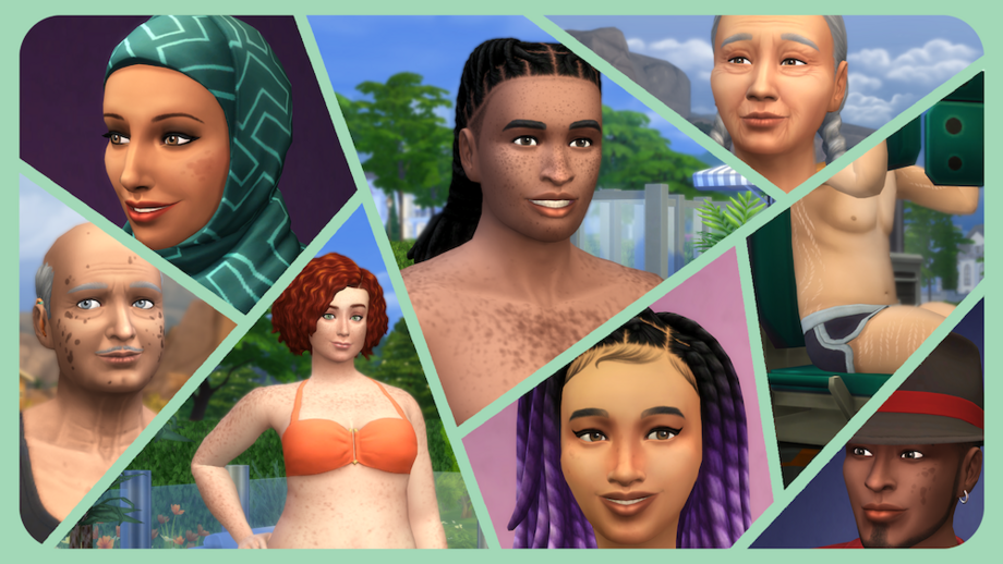 The Sims 4 revela todos os novos Skin Details