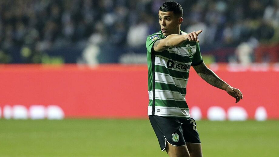 Pedro Porro ao serviço do Sporting
