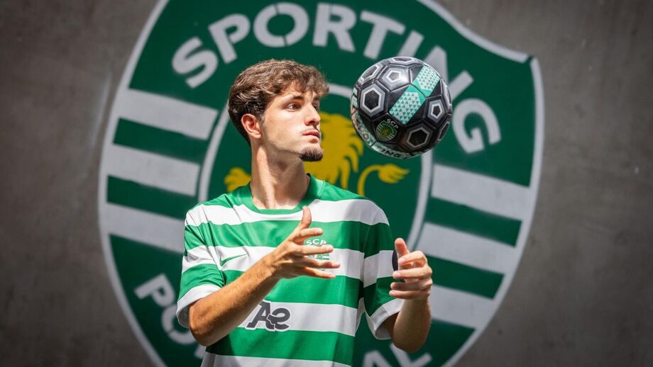 Martim Peixoto regressa à formação do Sporting e mostra-se feliz