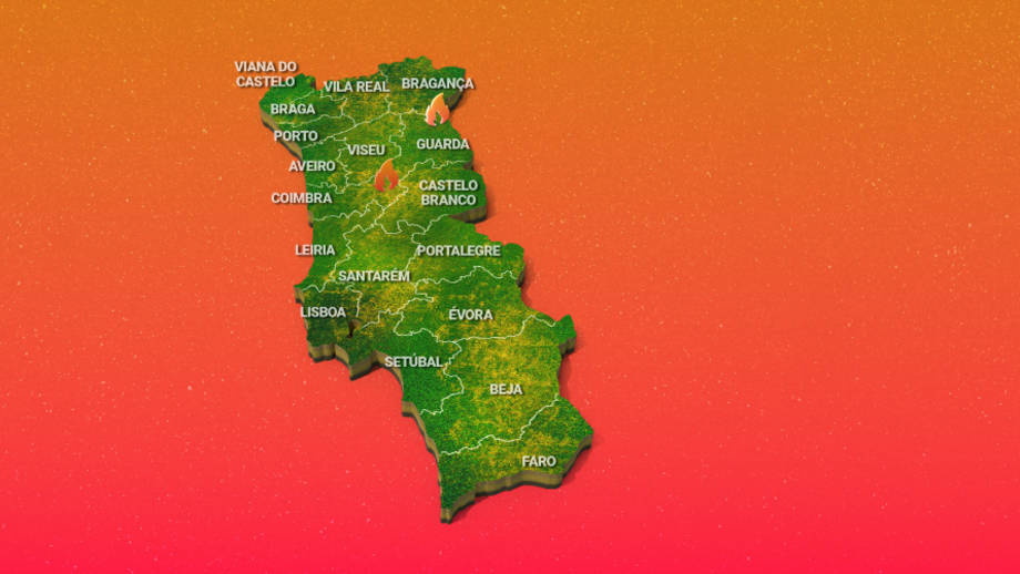 Fogo em Arganil é o que continua a mobilizar mais meios