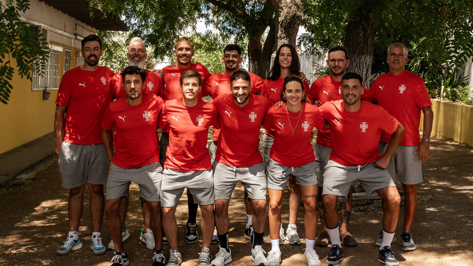 Seleção de Futebol de Rua representa Portugal no Mundial da Noruega.
