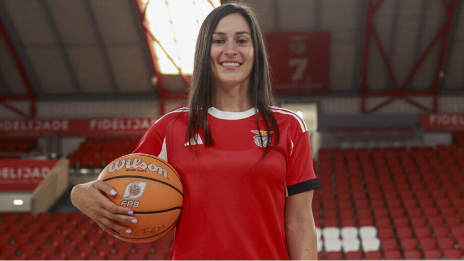 Joana Soeiro está de regresso a Portugal para representar o 'seu' Benfica