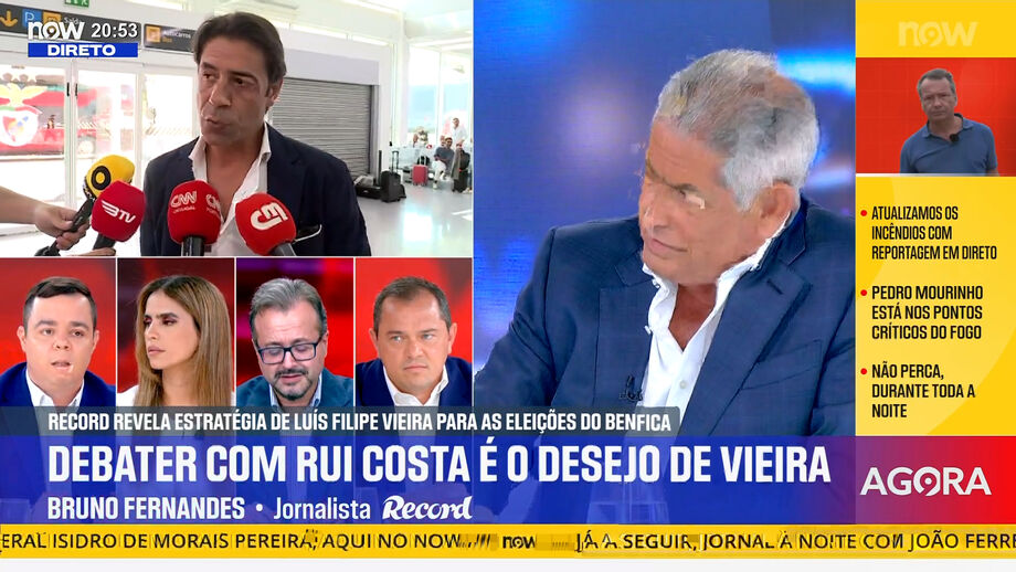 Bruno Fernandes e a intenção de LFV em apenas debater com o atual presidente