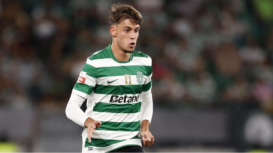 Vagiannidis em ação pelo Sporting