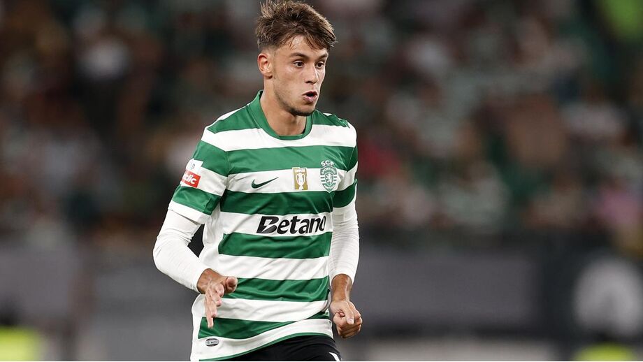 Vagiannidis em ação pelo Sporting