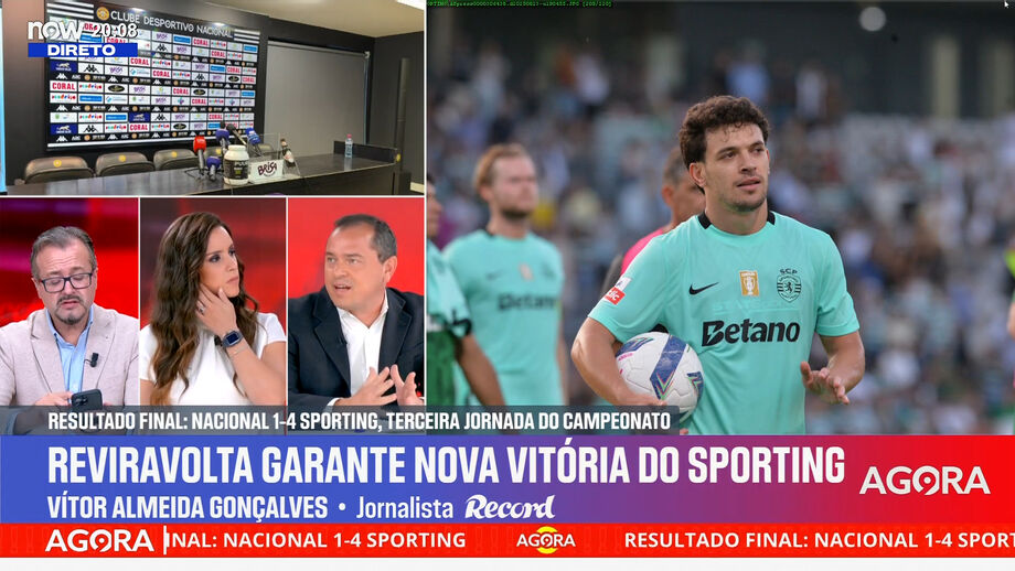 Editor de Record analisa goleada dos leões na Madeira