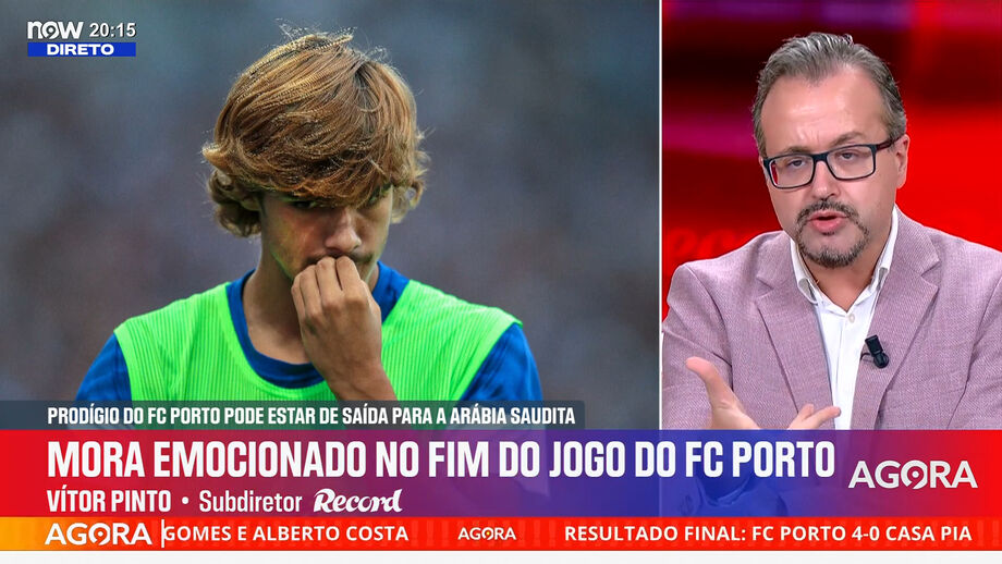 Vítor Pinto, subdiretor de Record, faz ponto de situação
