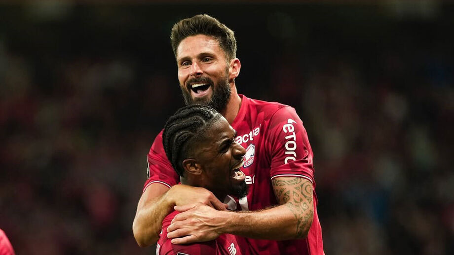 Giroud decide Lille-Mónaco