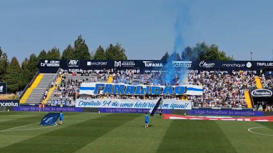 Antes do encontro com o Gil Vicente