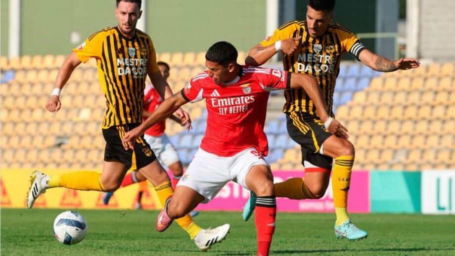 O jogo ficou marcado pelo equilíbrio  