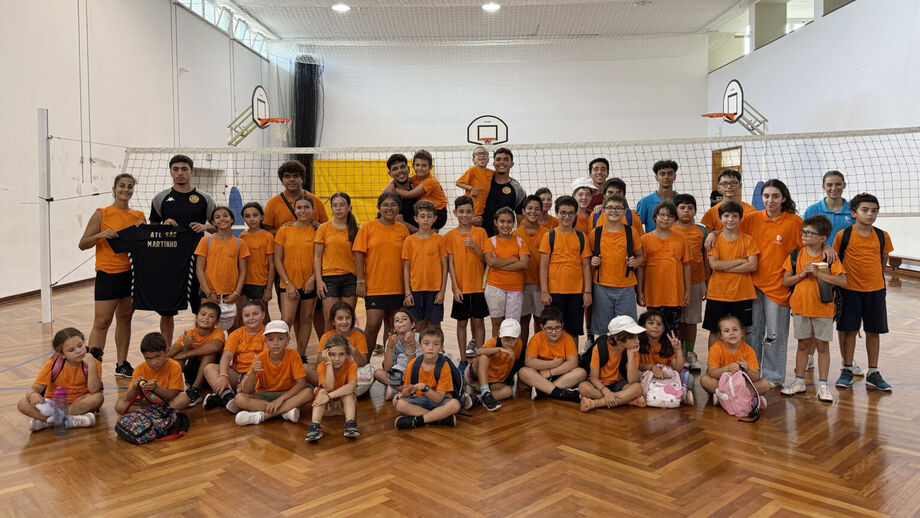 Comitiva do Nacional foi à escola