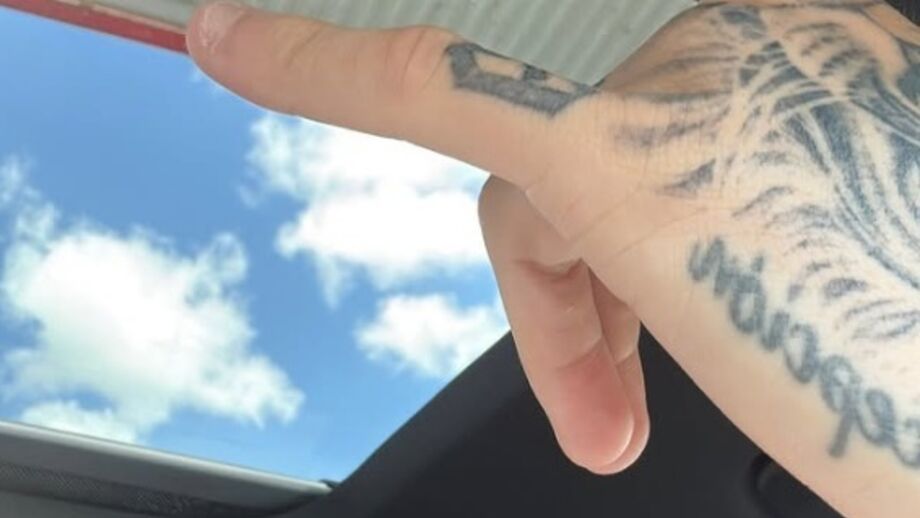 Garnacho publica foto do céu azu