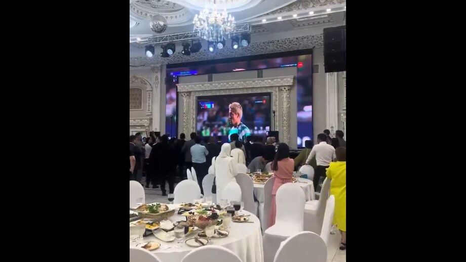 Casamento interrompido para ver penáltis do Kairat