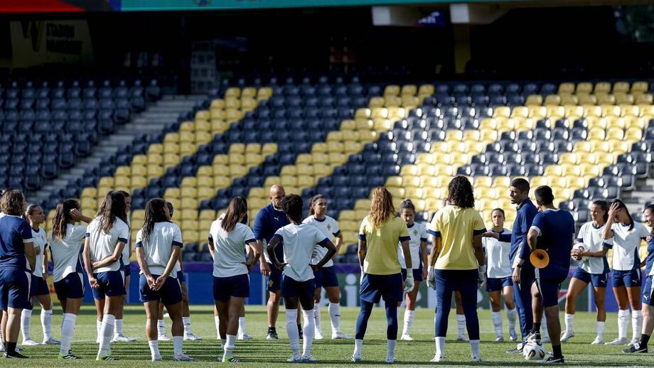 A Seleção feminina 