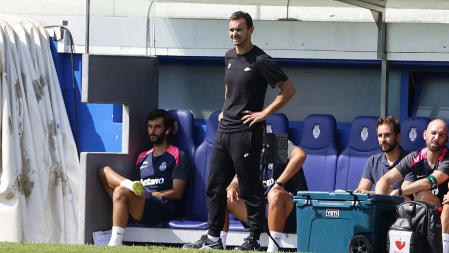 João Gião prepara-se para mais um jogo ao leme do Sporting B