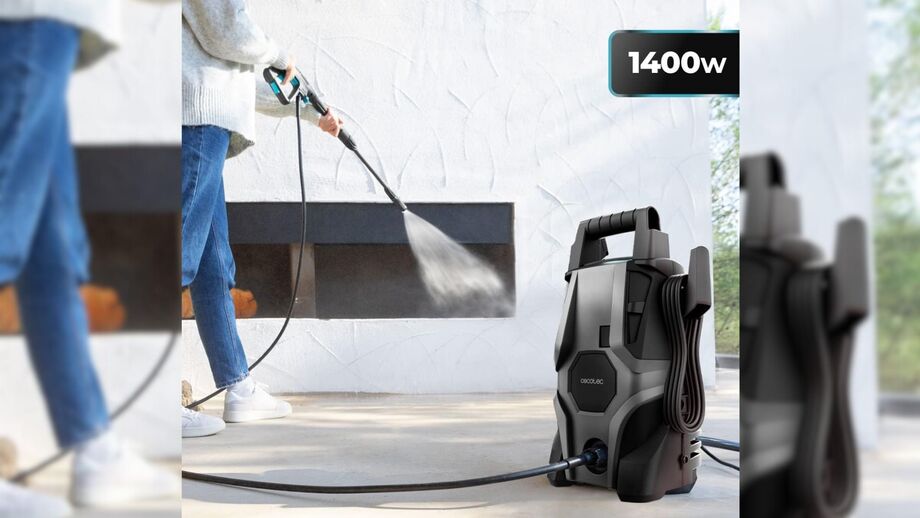 Diga adeus à sujidade! Esta máquina de lavagem de alta pressão está a menos de 60€!