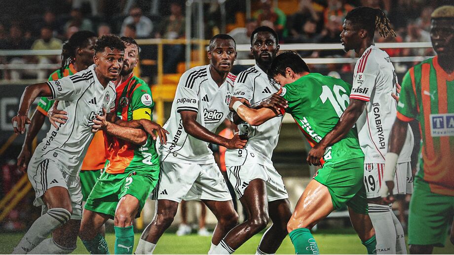 Alanyaspor de João Pereira vence Besiktas em casa: Tiago Djaló com estreia para esquecer