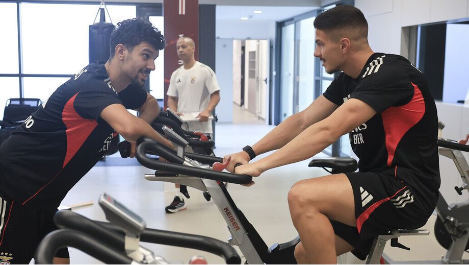 Ivanovic já treina no ginásio do Benfica Campus