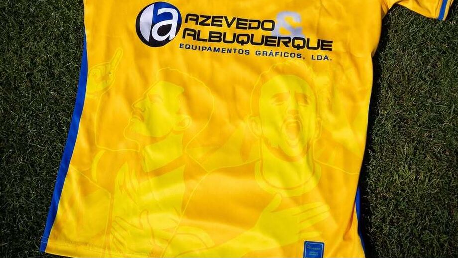 Camisola do Gondomar homenageia Diogo Jota e André Silva