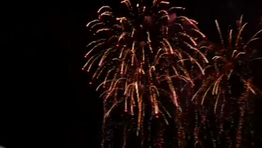 Fogo de artifício marca entrada em 2025 em Portugal