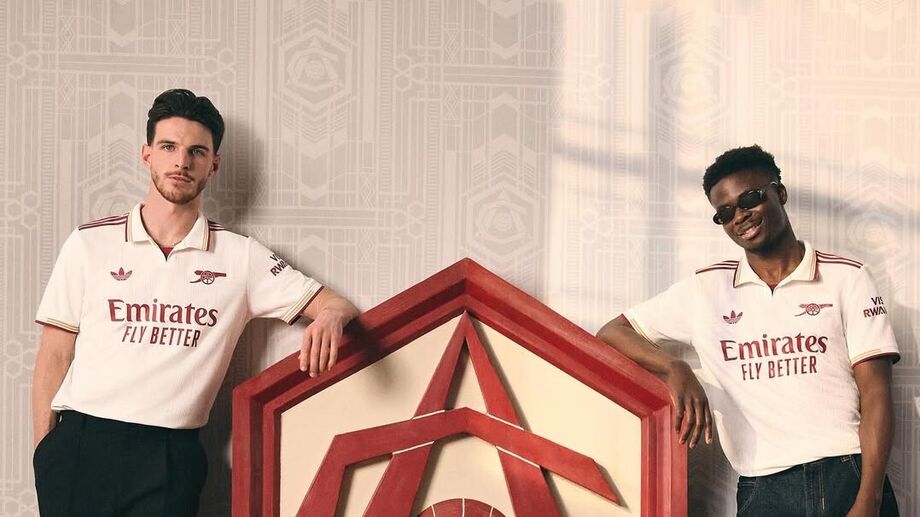 Declan Rice e Bukayo Saka