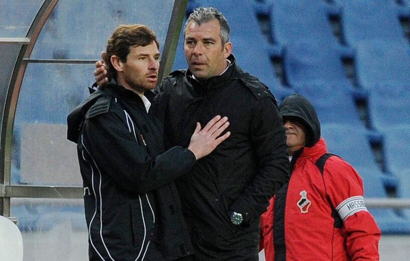 Jorge Costa ao lado de Villas-Boas