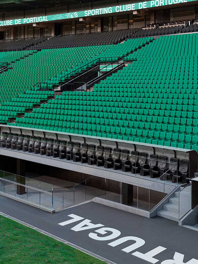 As bancadas do Estádio José Alvalade