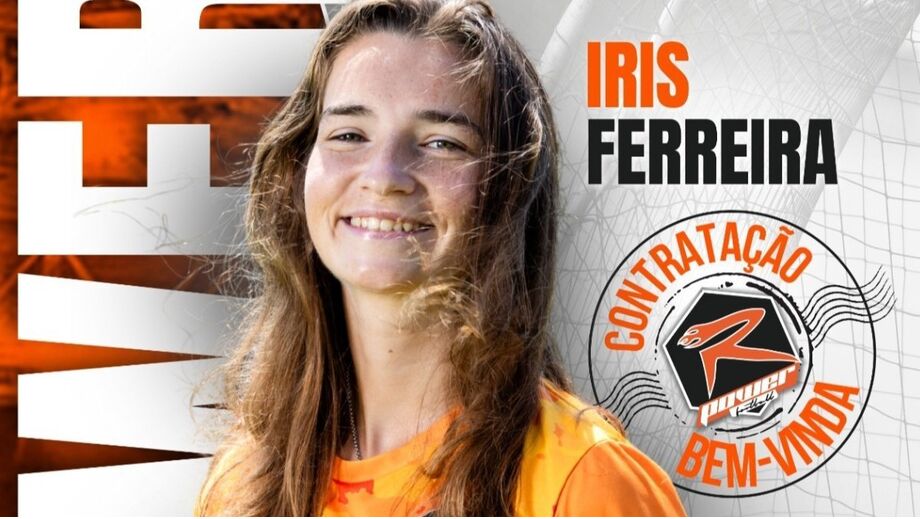 Iris Ferreira, jogadora vinda do Estoril, reforça o plantel