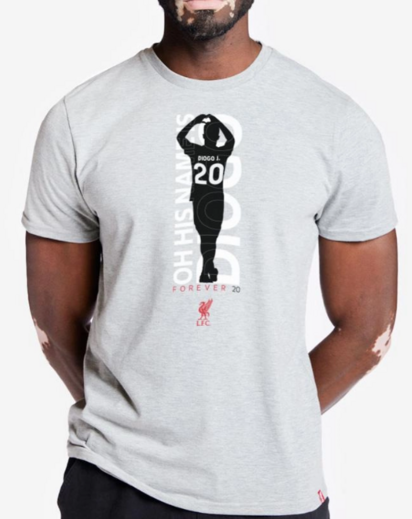 Camisola de homenagem a Diogo Jota