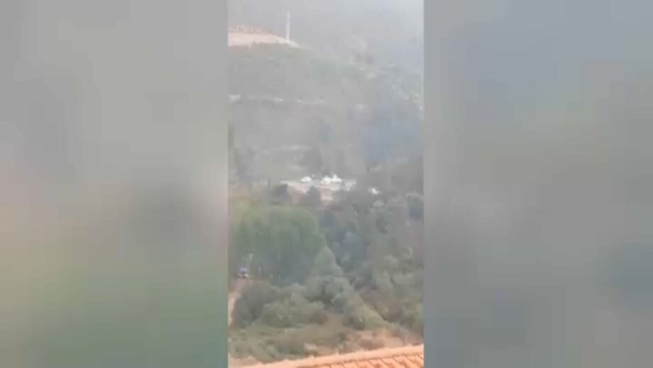 Capotamento de veículo de bombeiros na Covilhã