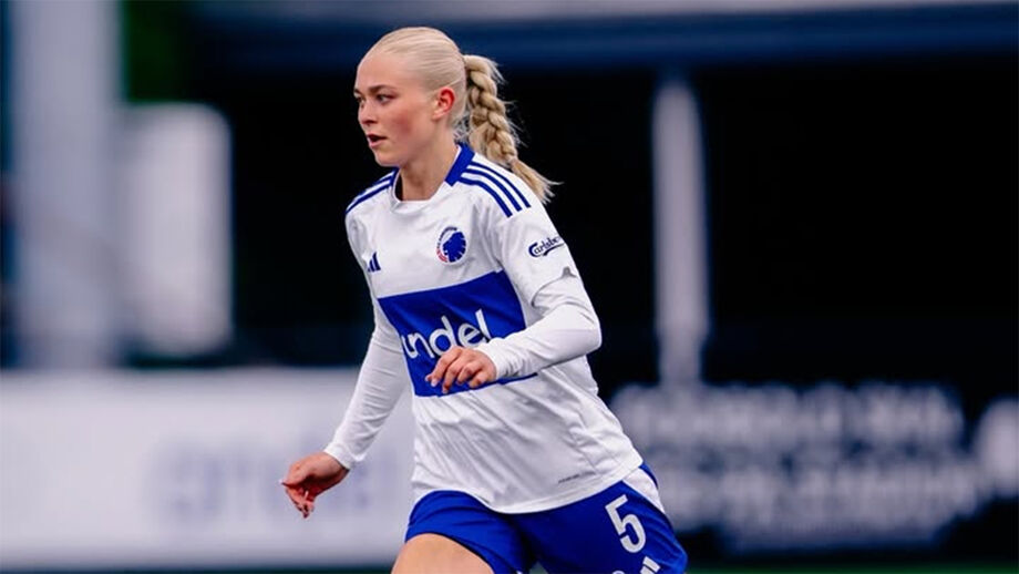 Emma Jensen, namorada de Harder, reforça o Amora após transferência do Copenhaga