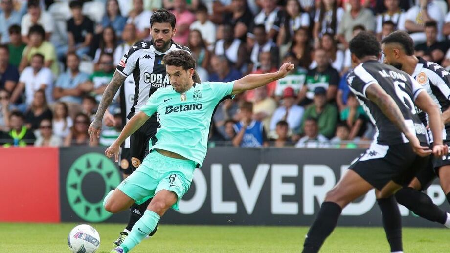 Pote dedica vitória do Sporting à família após hat-trick contra o Nacional