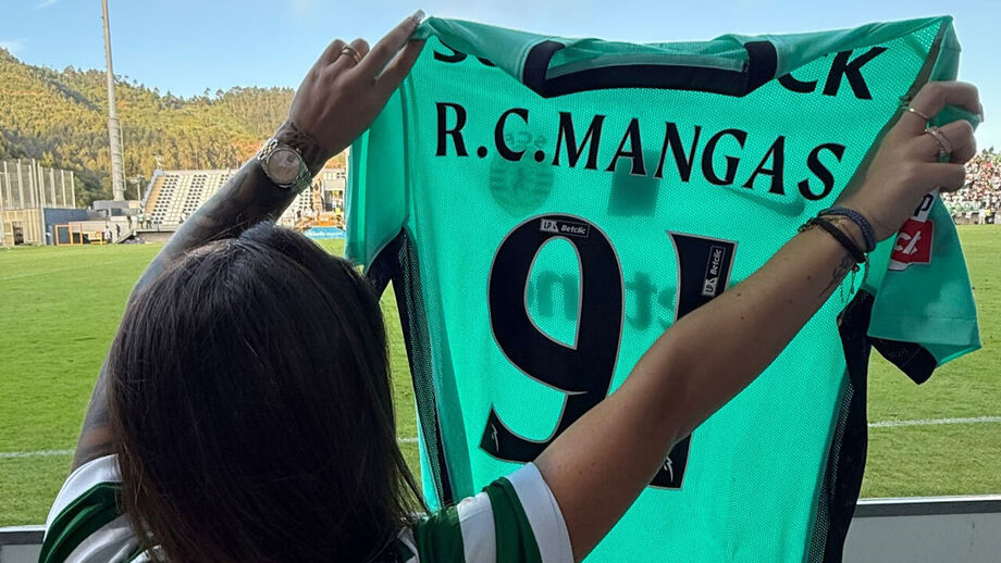 Carly Santos apoia Ricardo Mangas na terra natal