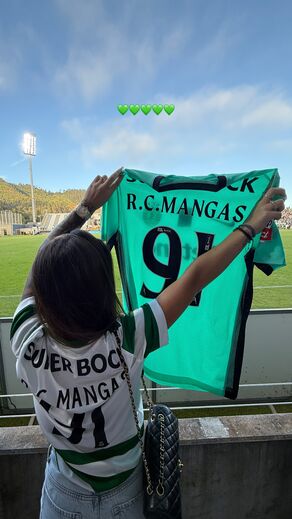 Carly Santos apoia Ricardo Mangas na terra natal